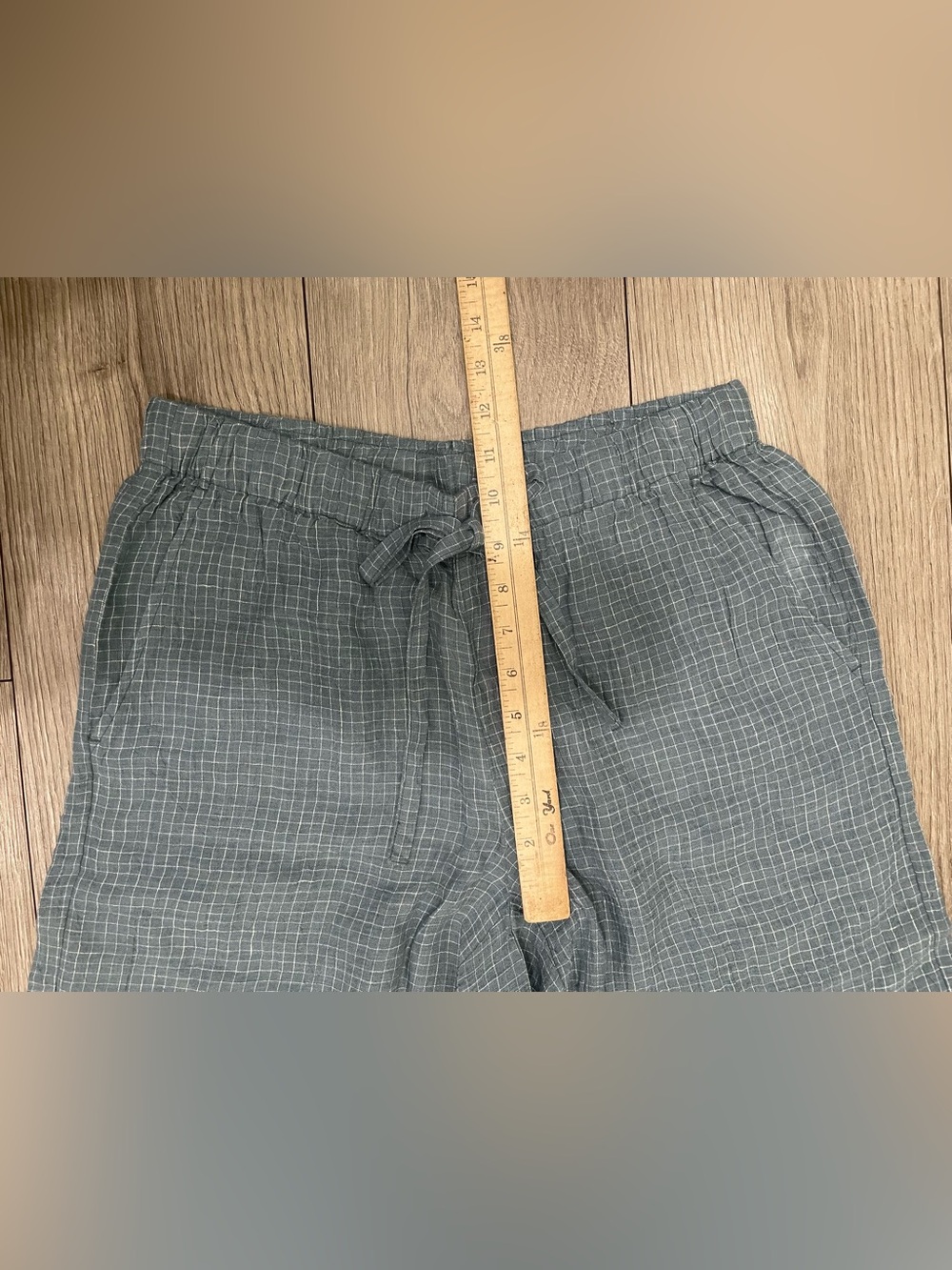 NWT Eileen Fisher Womens  Wide Nile Ankle Pant Blue Size XS - Picture 6 of 7